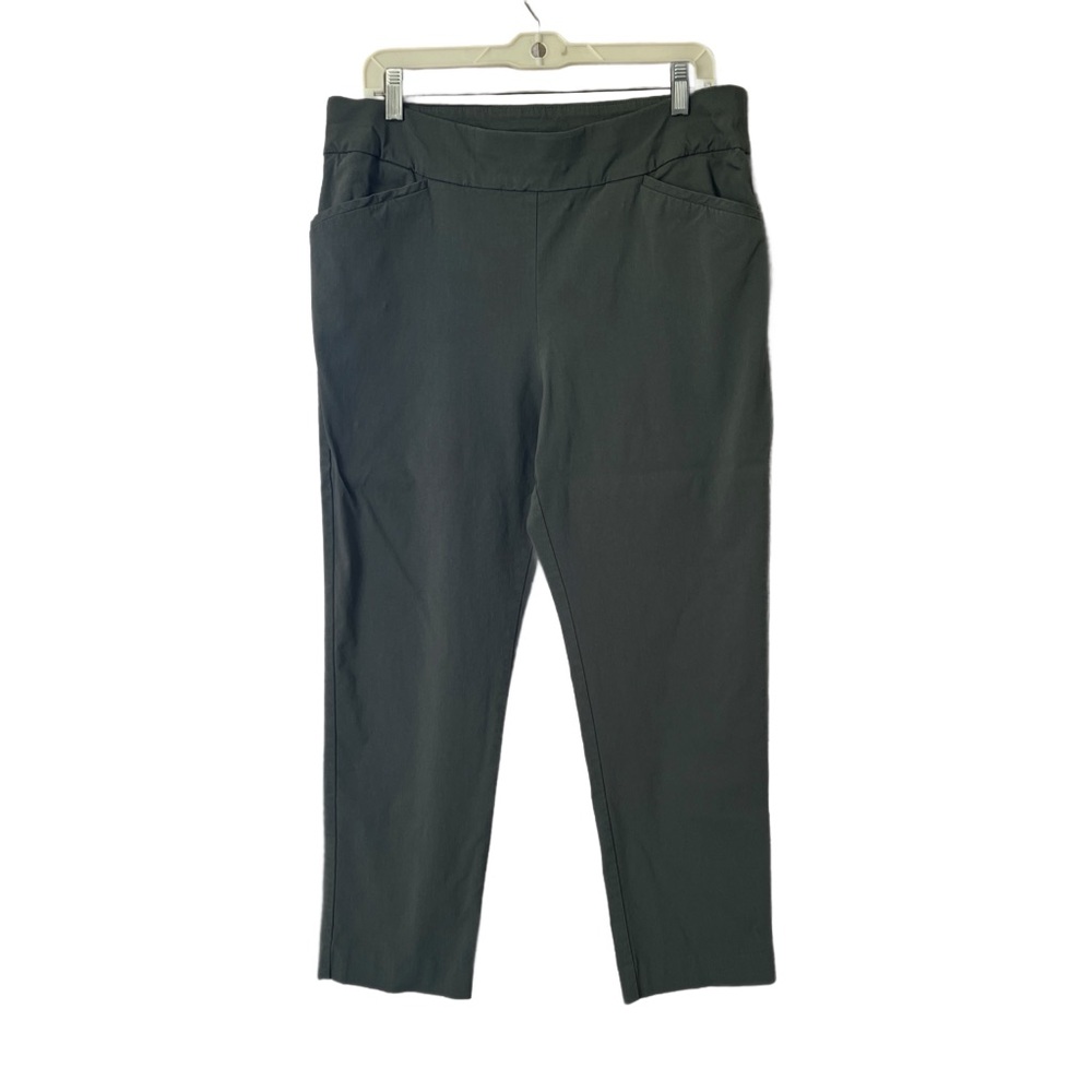 Chico's Fabulously Slimming Olive Ankle Pants size 2.5 L/XL